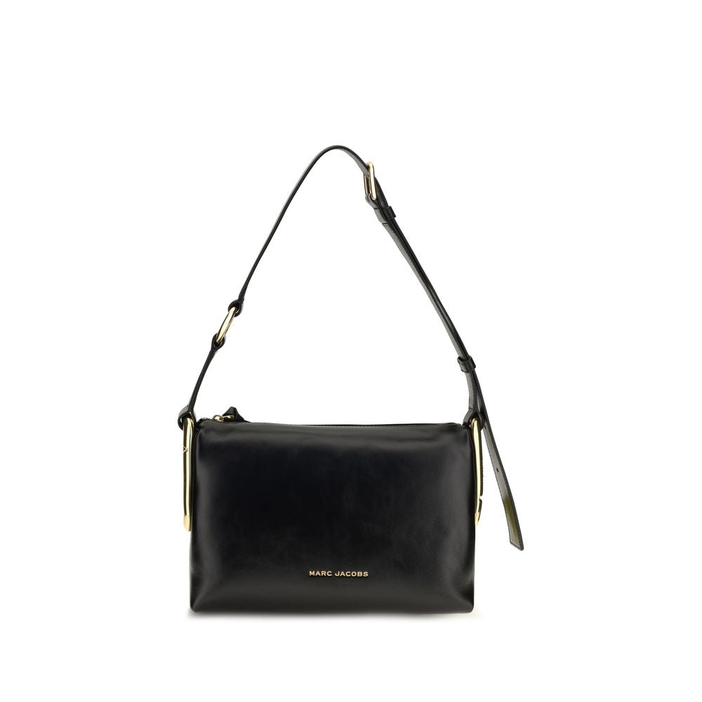 Marc Jacobs Black Calf Leather Bos Taurus Shoulder Bag