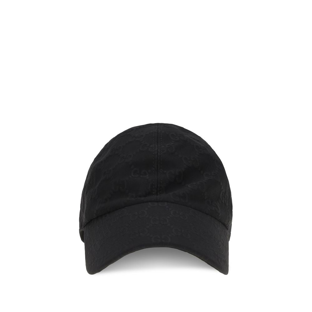 Gucci Black Cotton Cap (Baseball Hat)