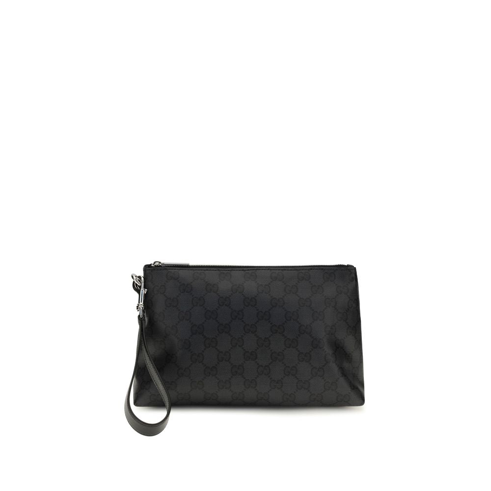 Gucci Black Fabric Shoulder Bag