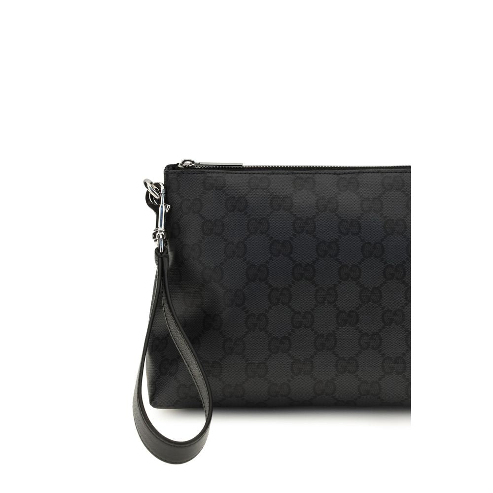 Gucci Black Fabric Shoulder Bag