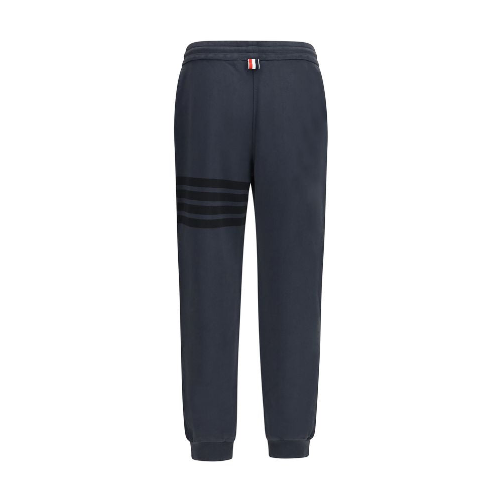 Thom Browne Gray Cotton Joggers (Workout Pants)
