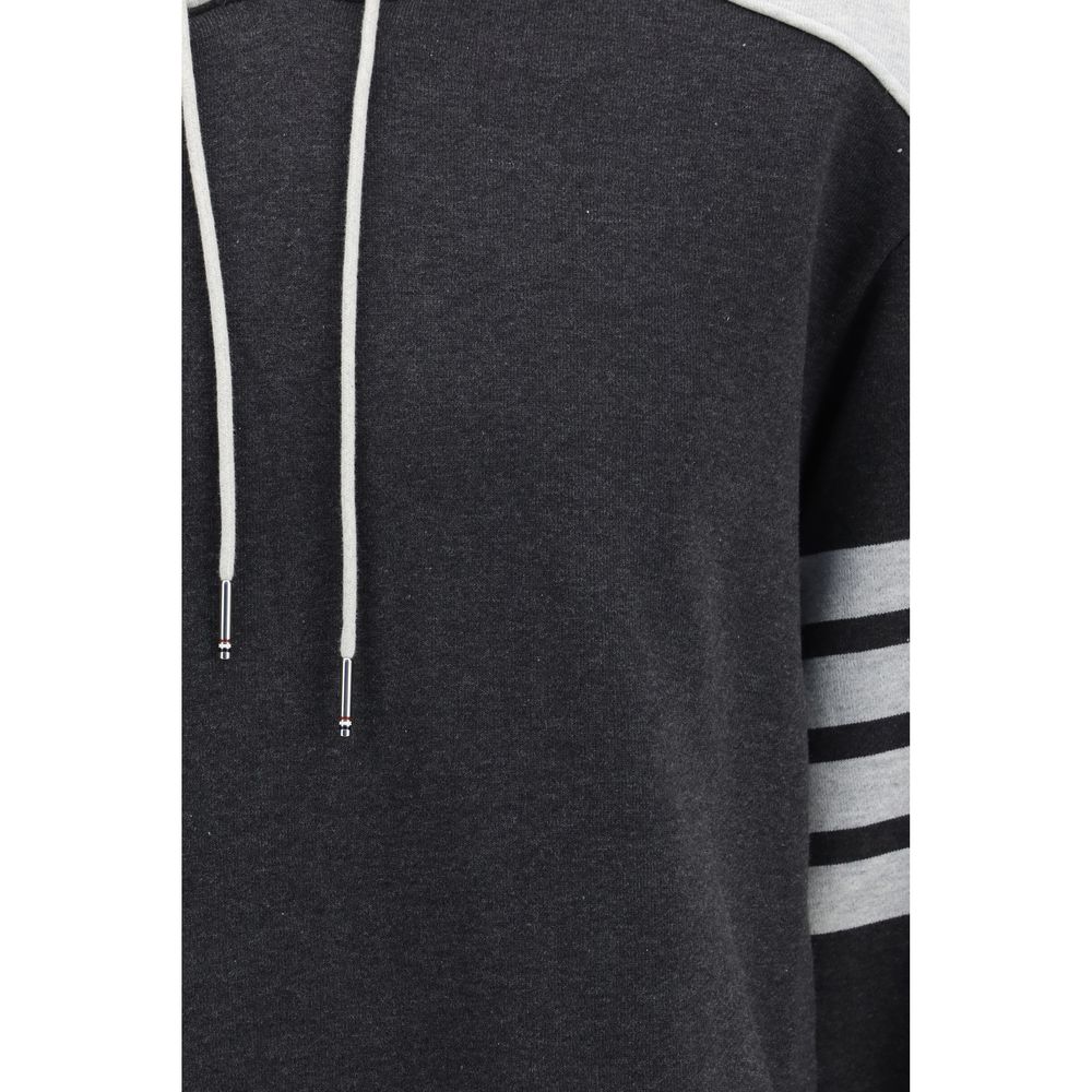 Thom Browne Gray Cotton Sweatshirt