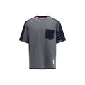 Thom Browne Gray Cotton T-Shirt