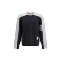 Thom Browne Gray Cotton Sweatshirt