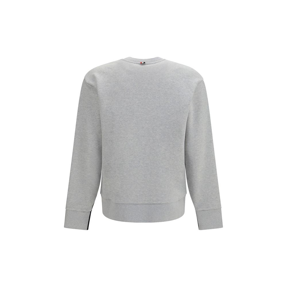 Thom Browne Gray Cotton Sweatshirt