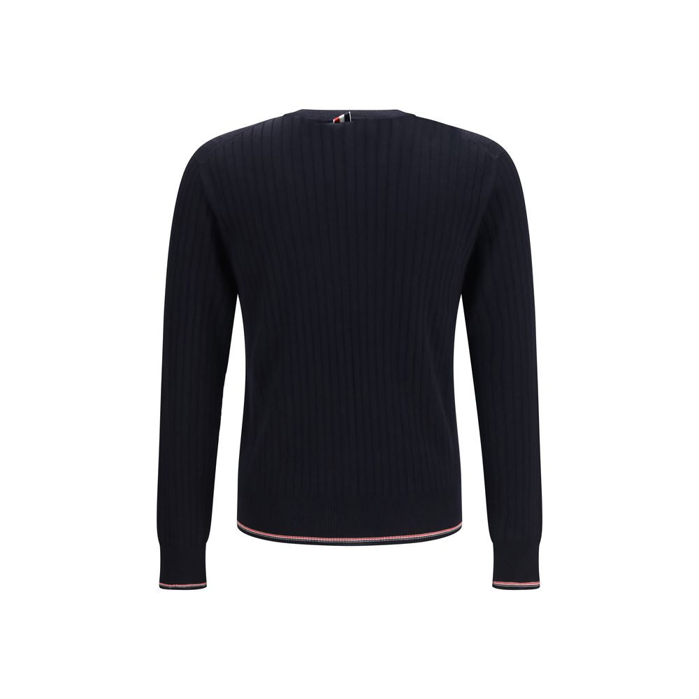 Thom Browne Blue Wool Oves Aries Sweatshirt