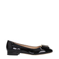 Tom Ford Black Leather Ballet Flats