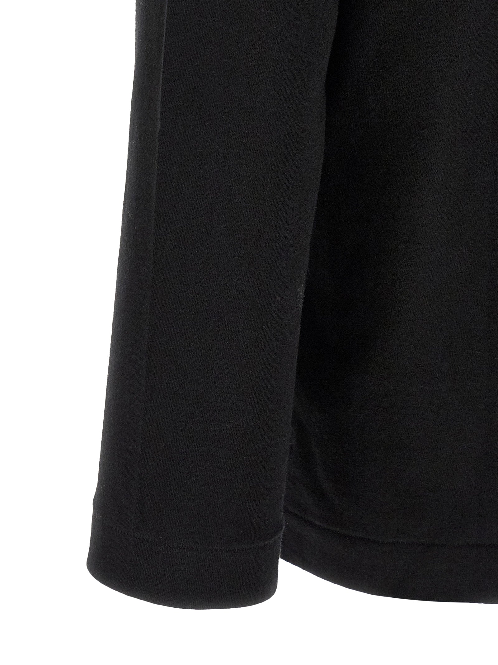 Comme Des Garçons Play Black Cotton T-Shirt