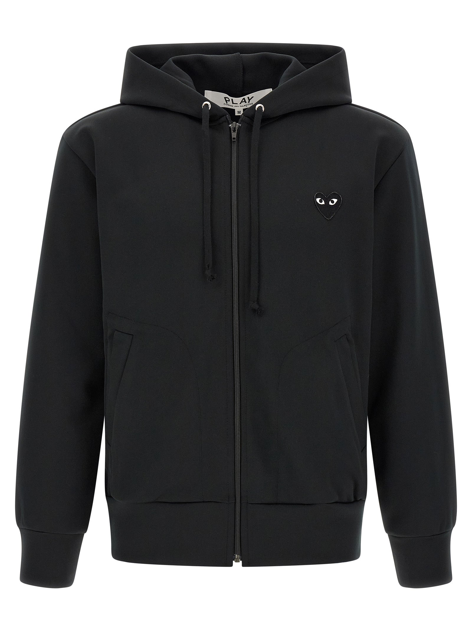 Comme Des Garçons Play Black Polyester Cardigan