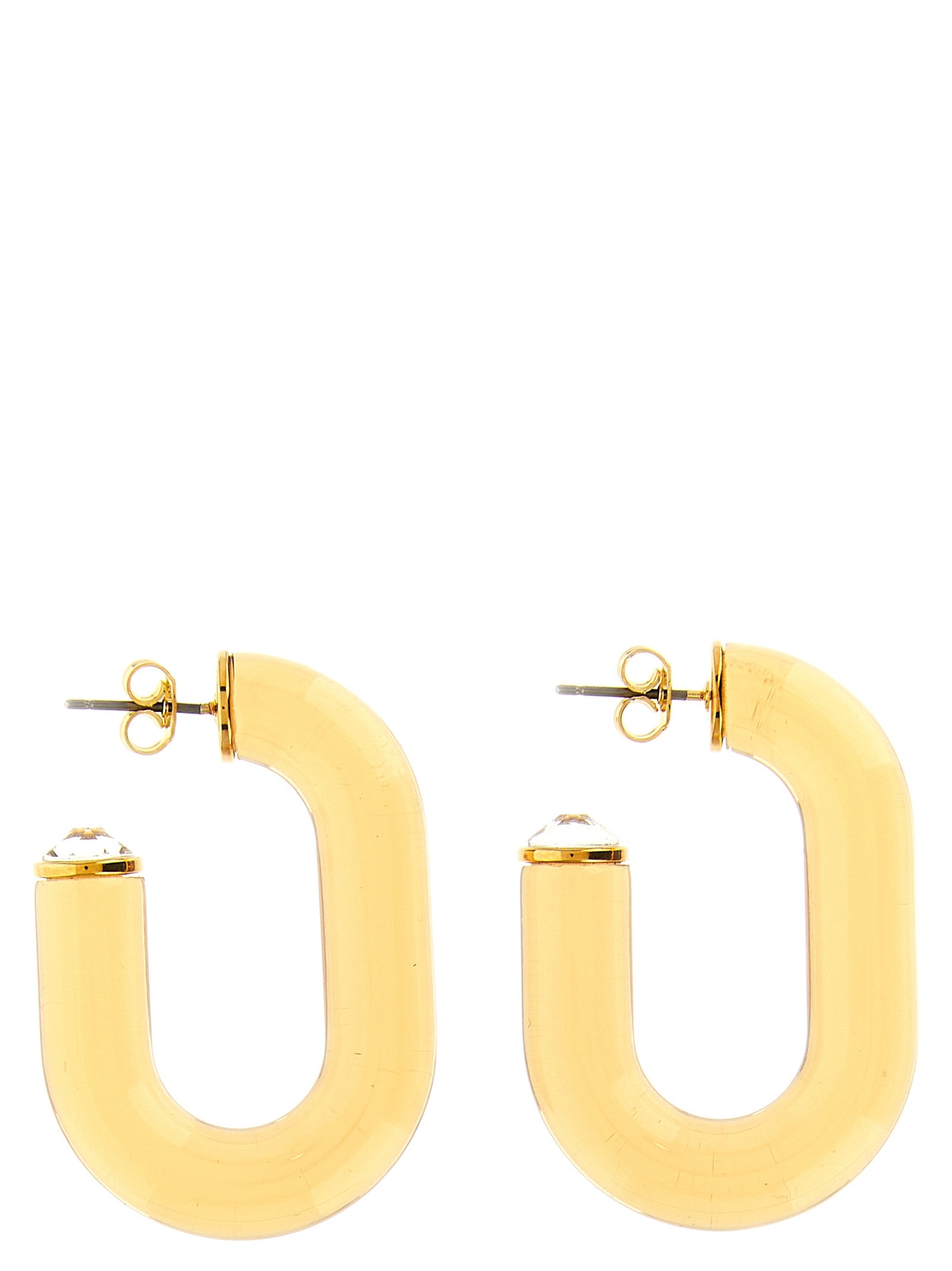 Paco Rabanne Gold Brass Earrings