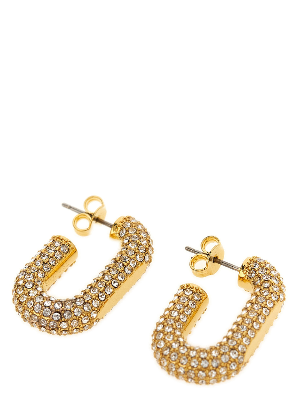Paco Rabanne Gold Brass Earrings