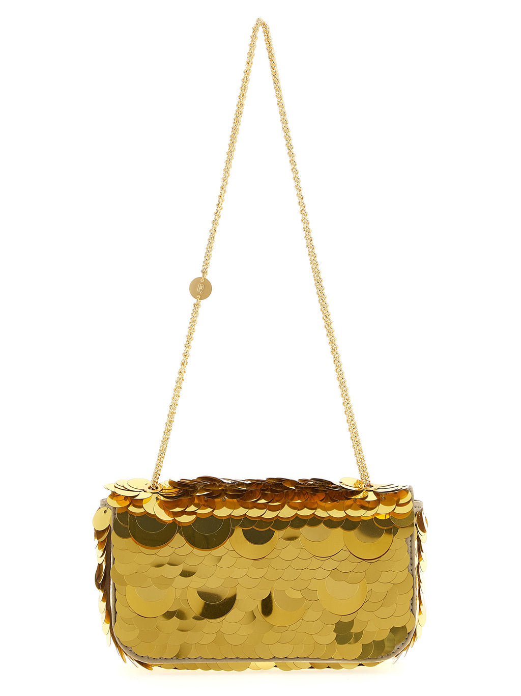 Paco Rabanne Gold Polyester Shoulder Bag