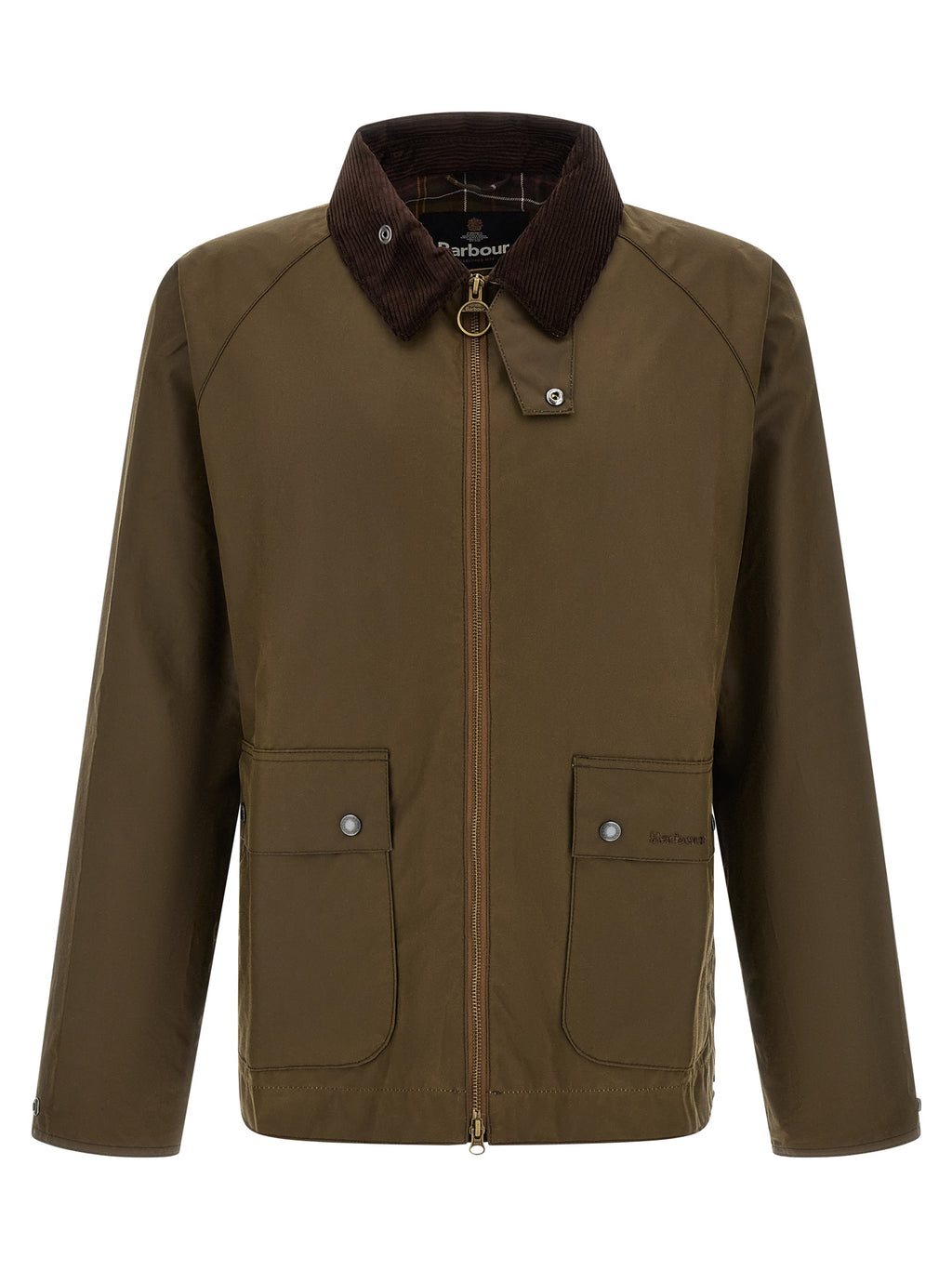 Barbour Brown Cotton Full-Length Jacket