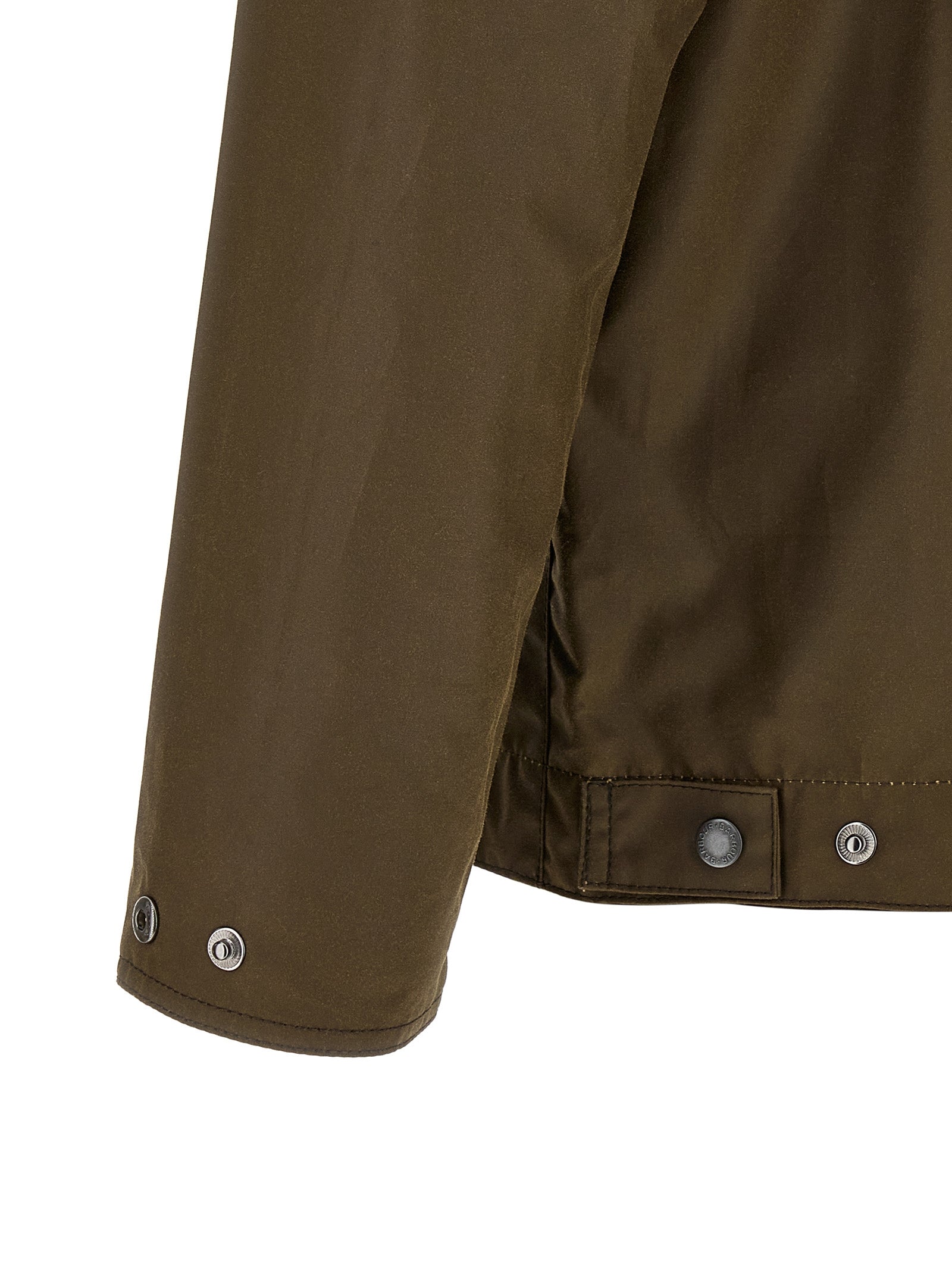 Barbour Brown Cotton Full-Length Jacket