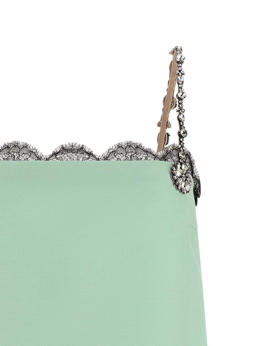Valentino Garavani Bicolor Virgin Wool Short Dress