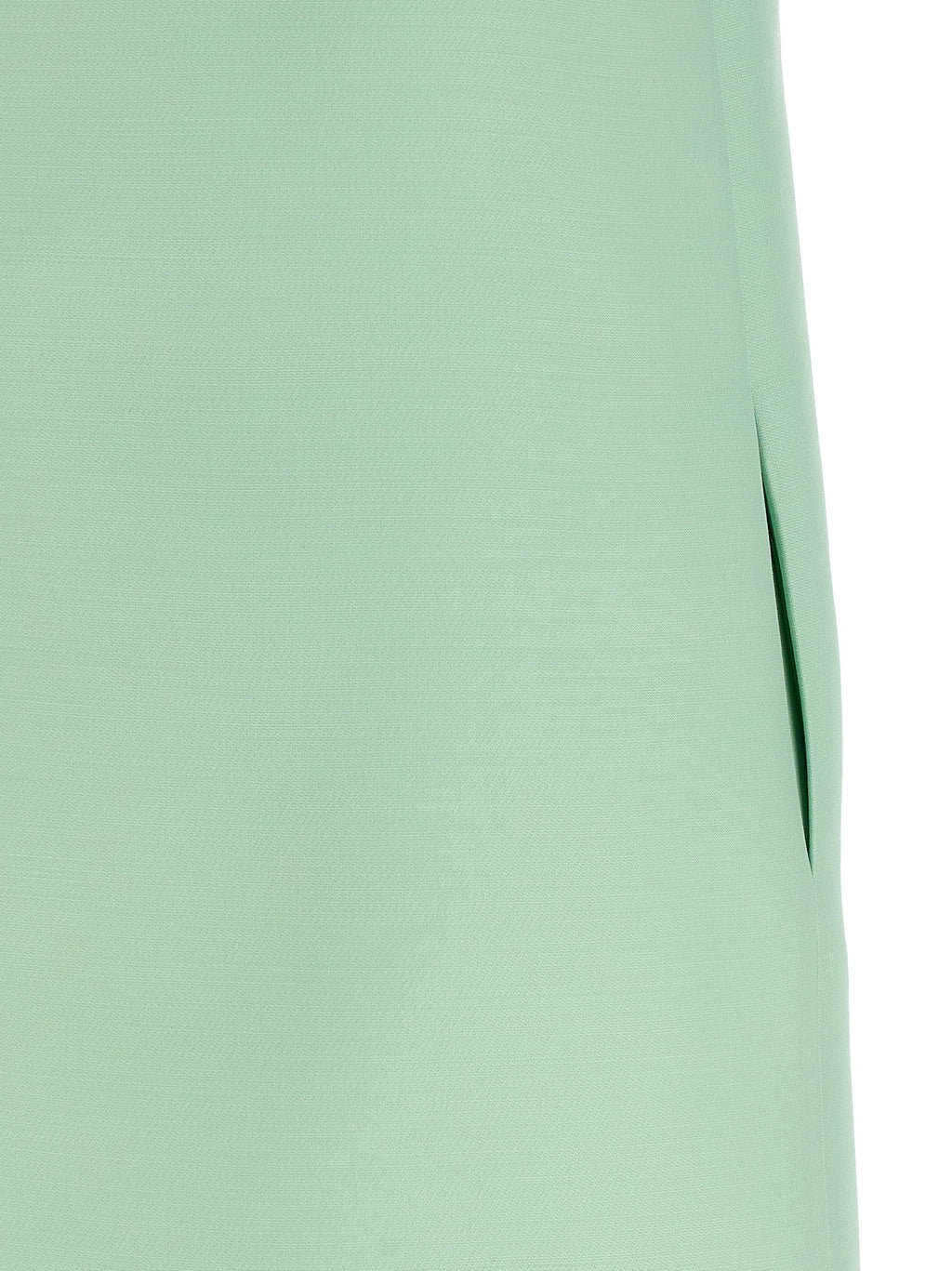 Valentino Garavani Bicolor Virgin Wool Short Dress
