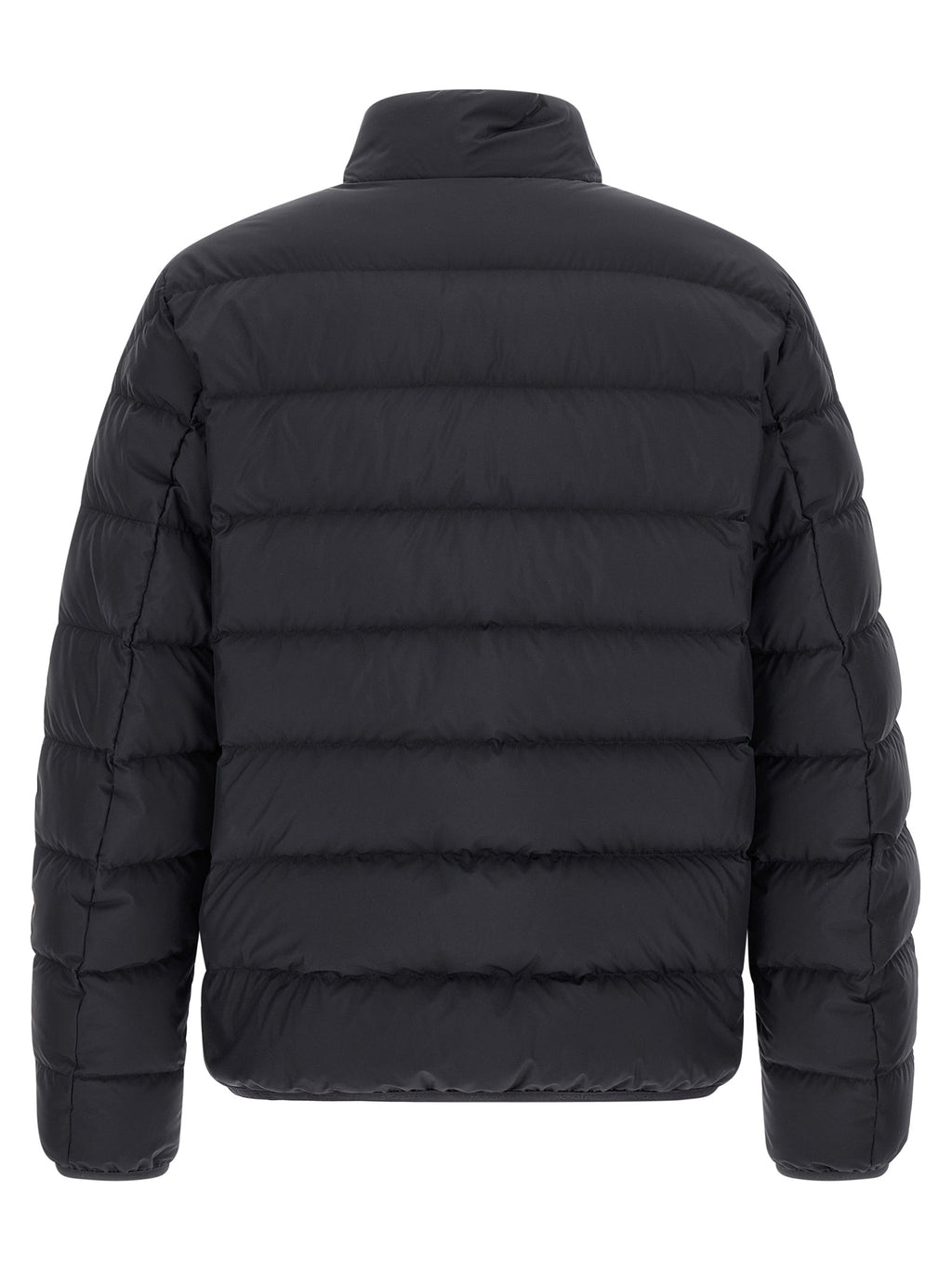 Moncler Blue Polyester Full-Length Jacket