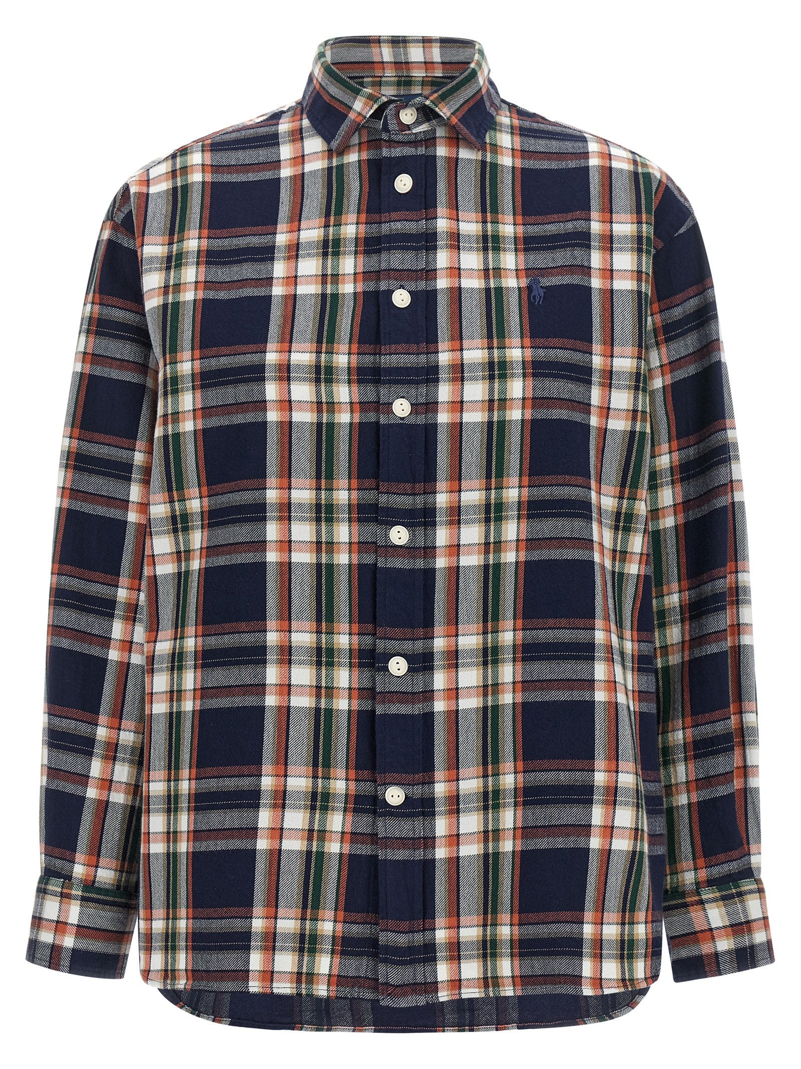 Polo Ralph Lauren Blue Cotton Blouse