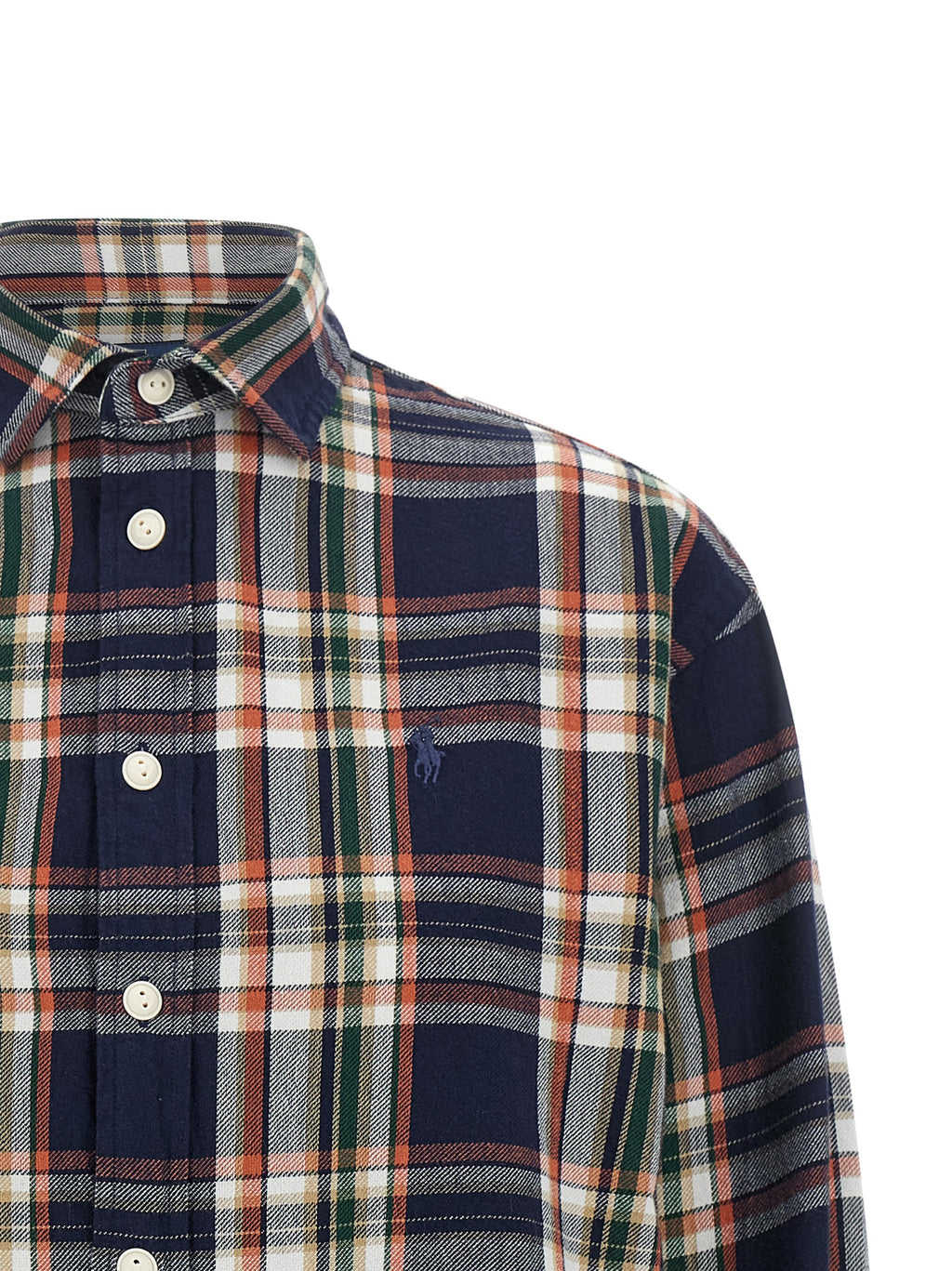 Polo Ralph Lauren Blue Cotton Blouse