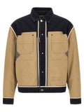 Dsquared² Beige Cotton Denim Jacket