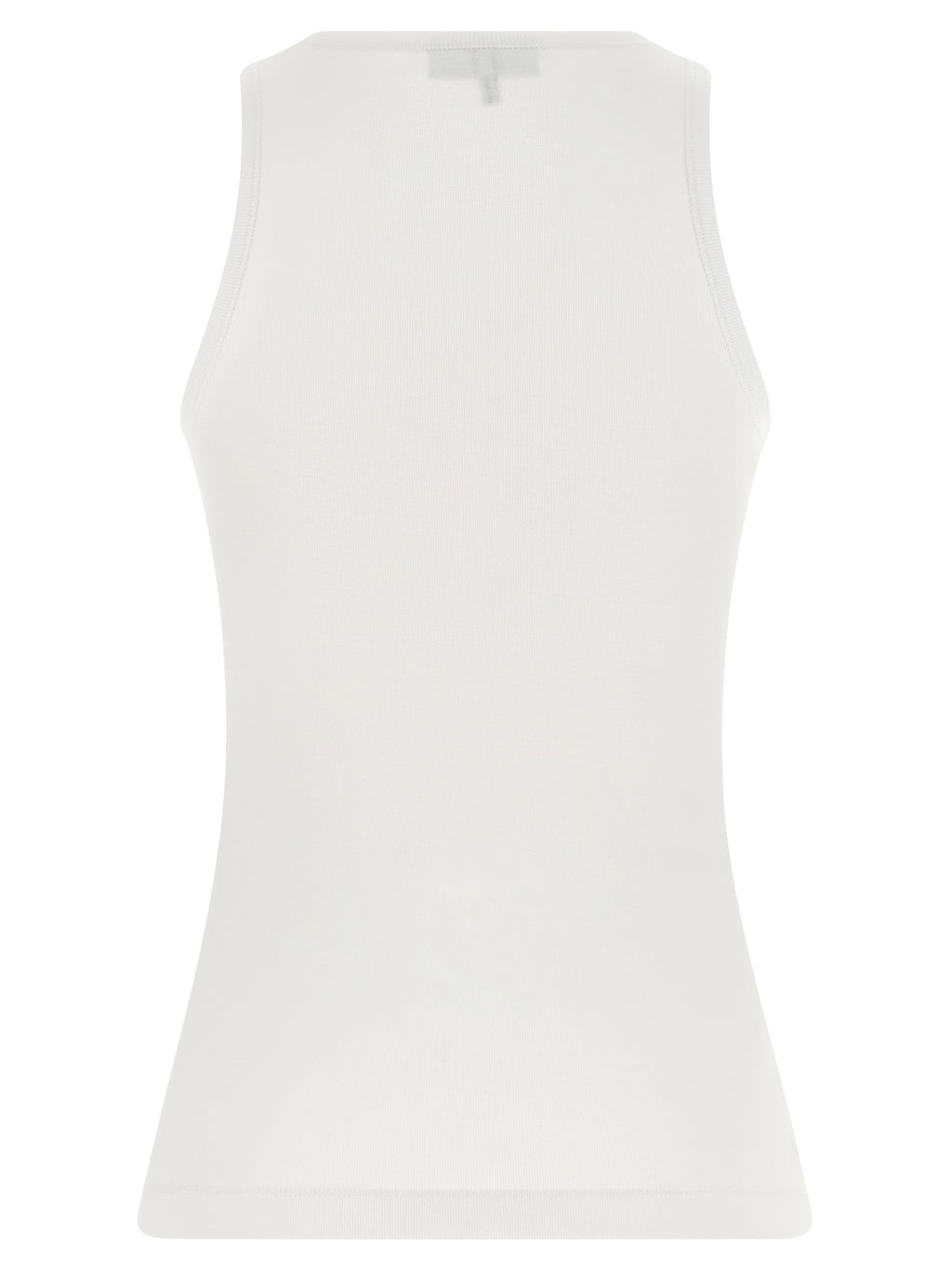 Ganni Red Organic Cotton Tank Tops