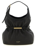 Balmain Black Lamb Leather Handbag