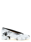 Maison Margiela Bicolor Lambskin Mid Heel Pumps