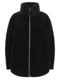 Herno Black Wool Cardigan