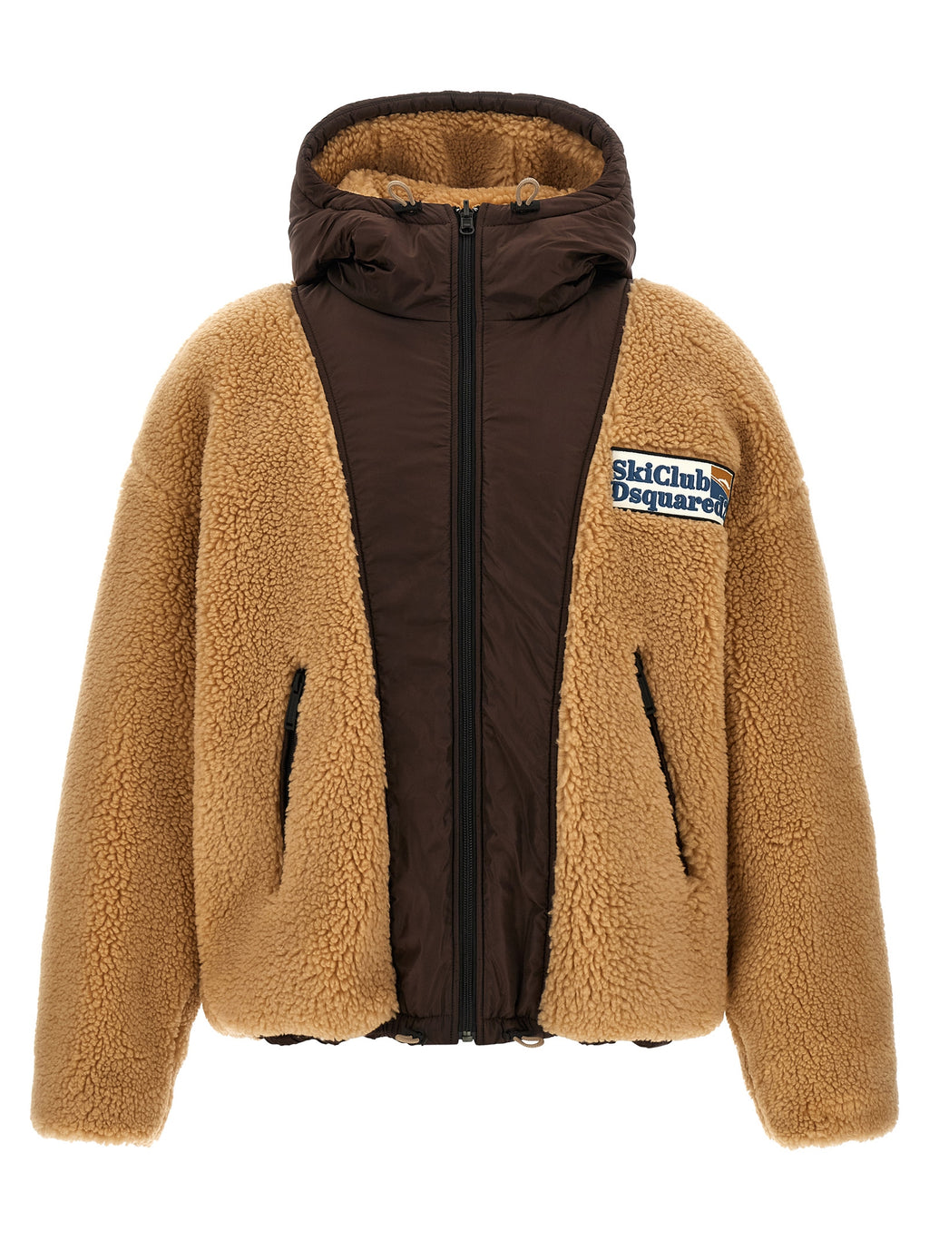 Dsquared² Brown Polyester Bomber