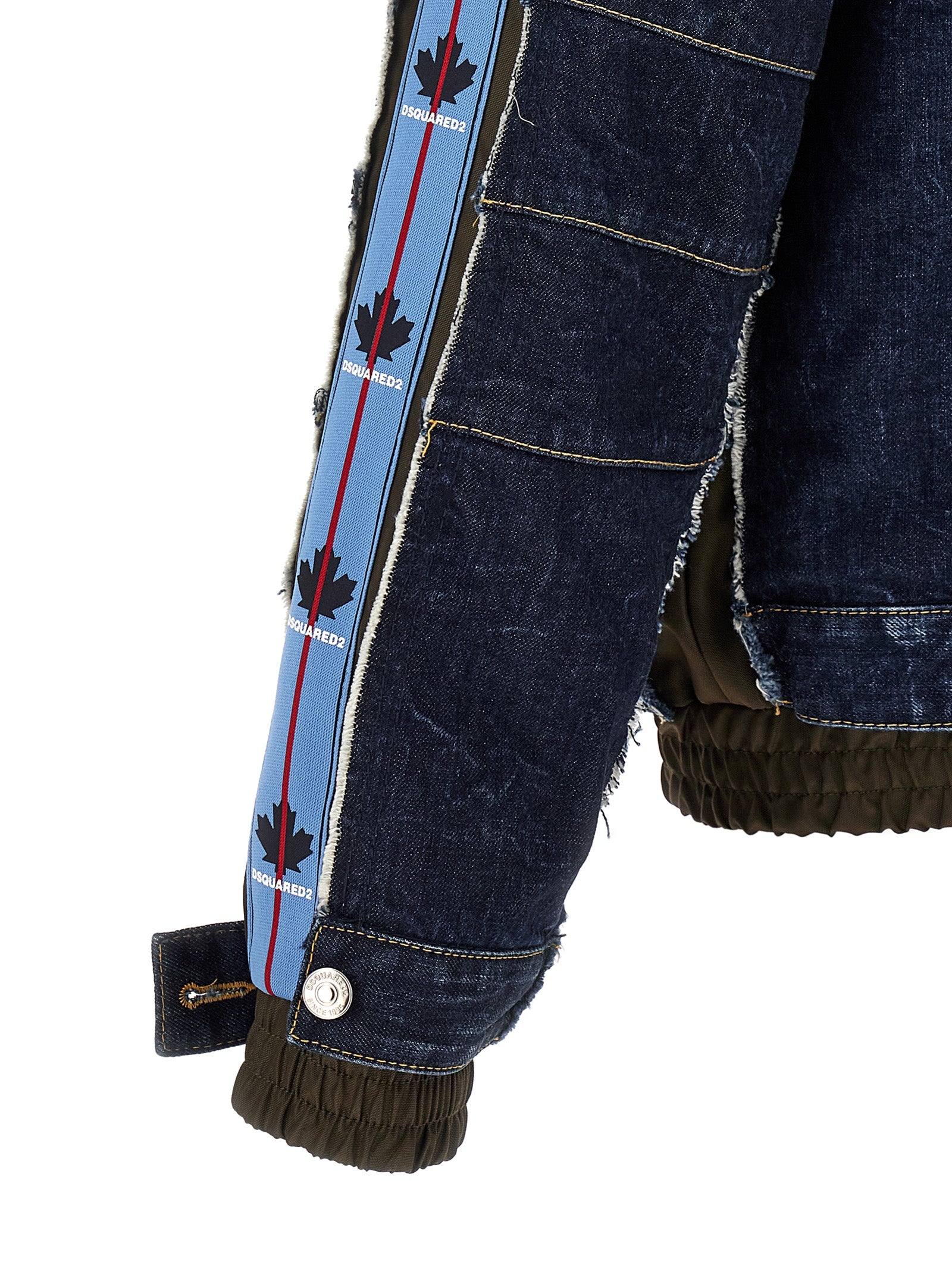 Dsquared² Blue Cotton Denim Jacket