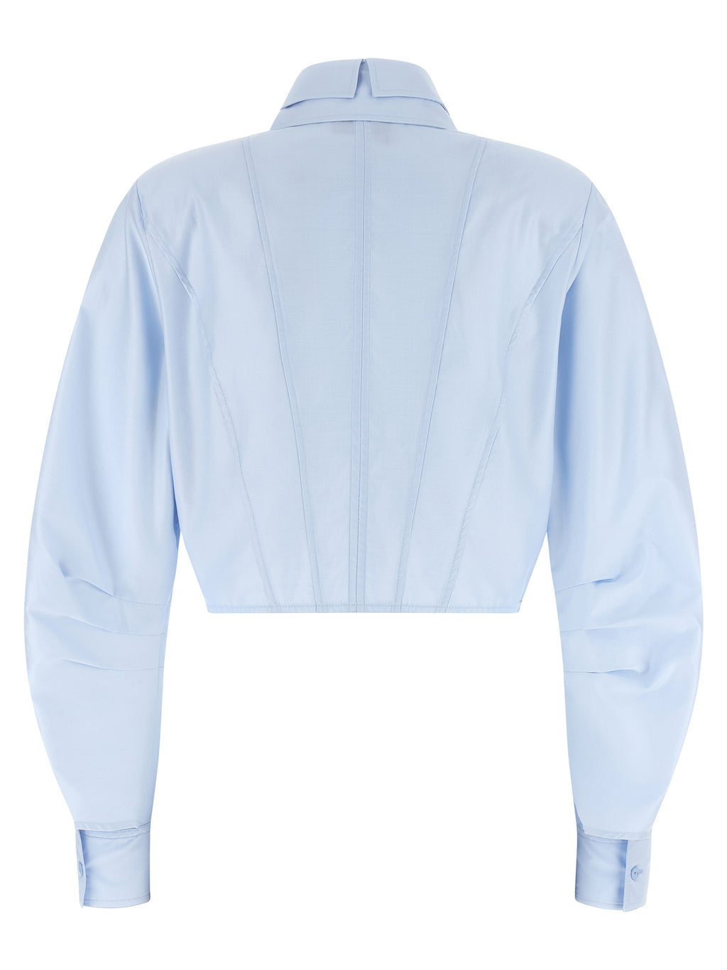 Elisabetta Franchi Blue Cotton Blouse