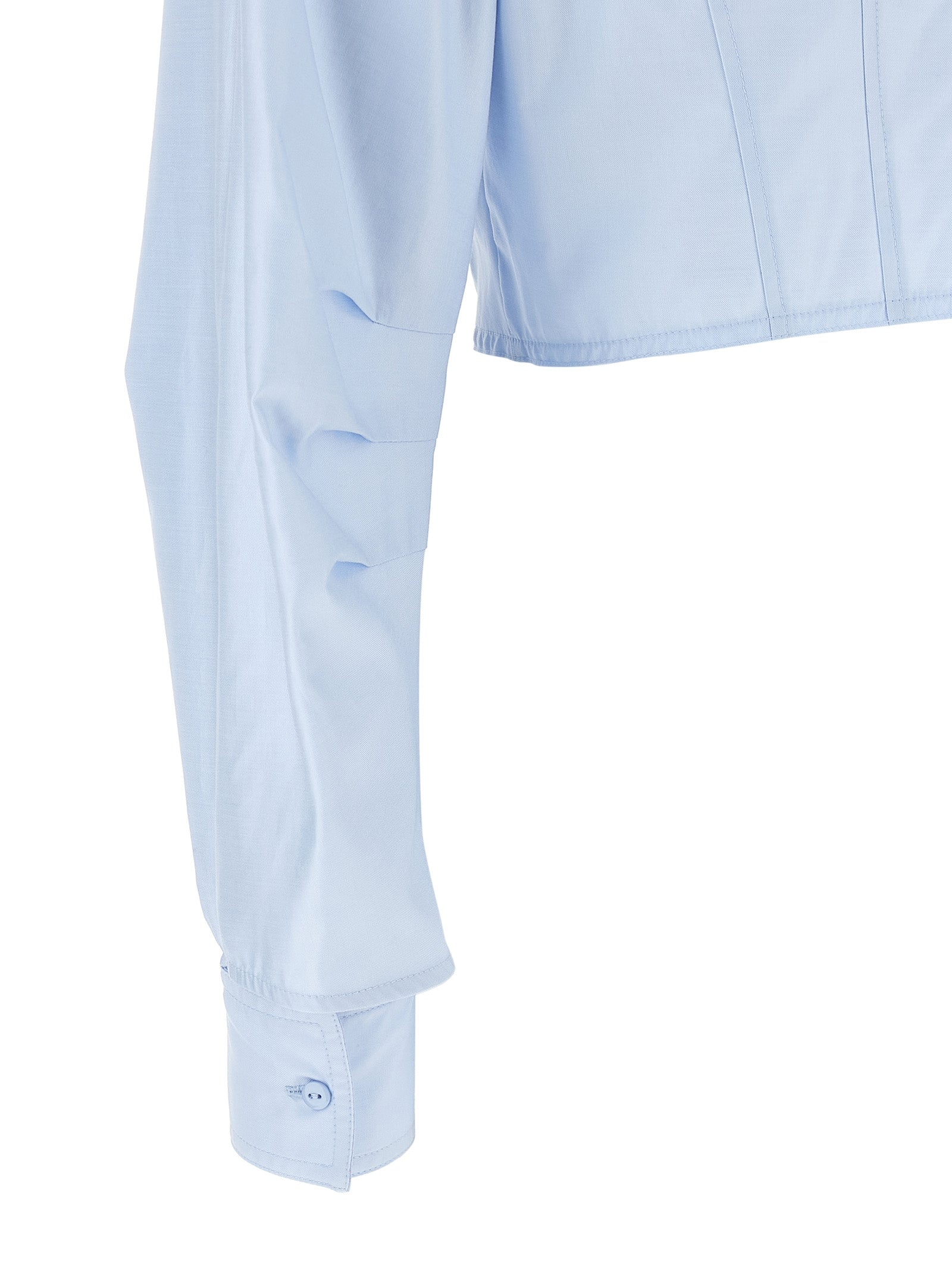Elisabetta Franchi Blue Cotton Blouse