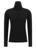 Max Mara Black Virgin Wool Cardigan