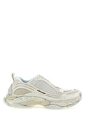 Balenciaga White Polyethylene Athletic Sneakers