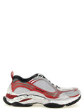 Balenciaga White Polyethylene Athletic Sneakers