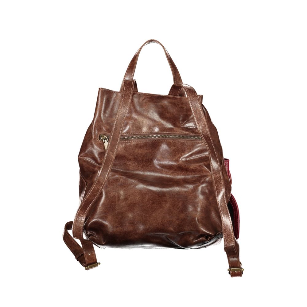 Desigual Brown Polyurethane Women's Backpack