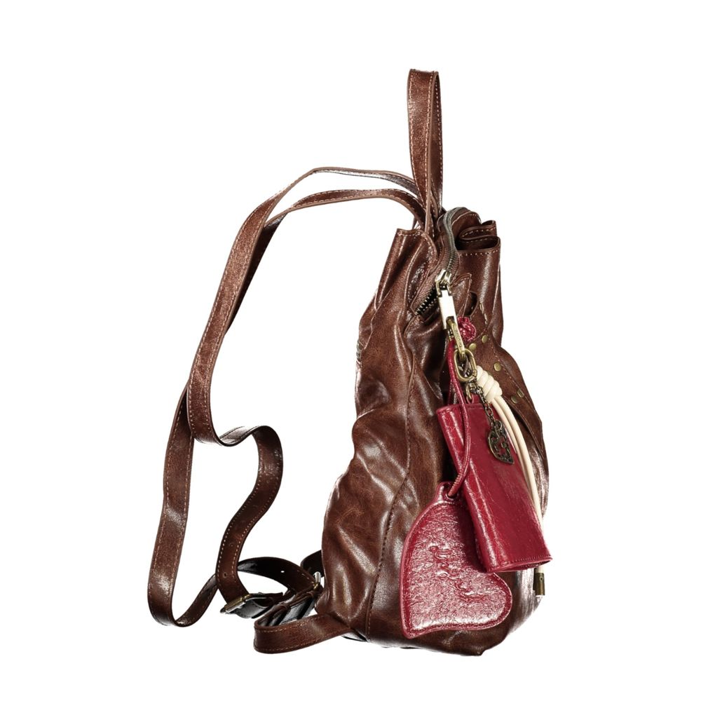 Desigual Brown Polyurethane Women's Backpack