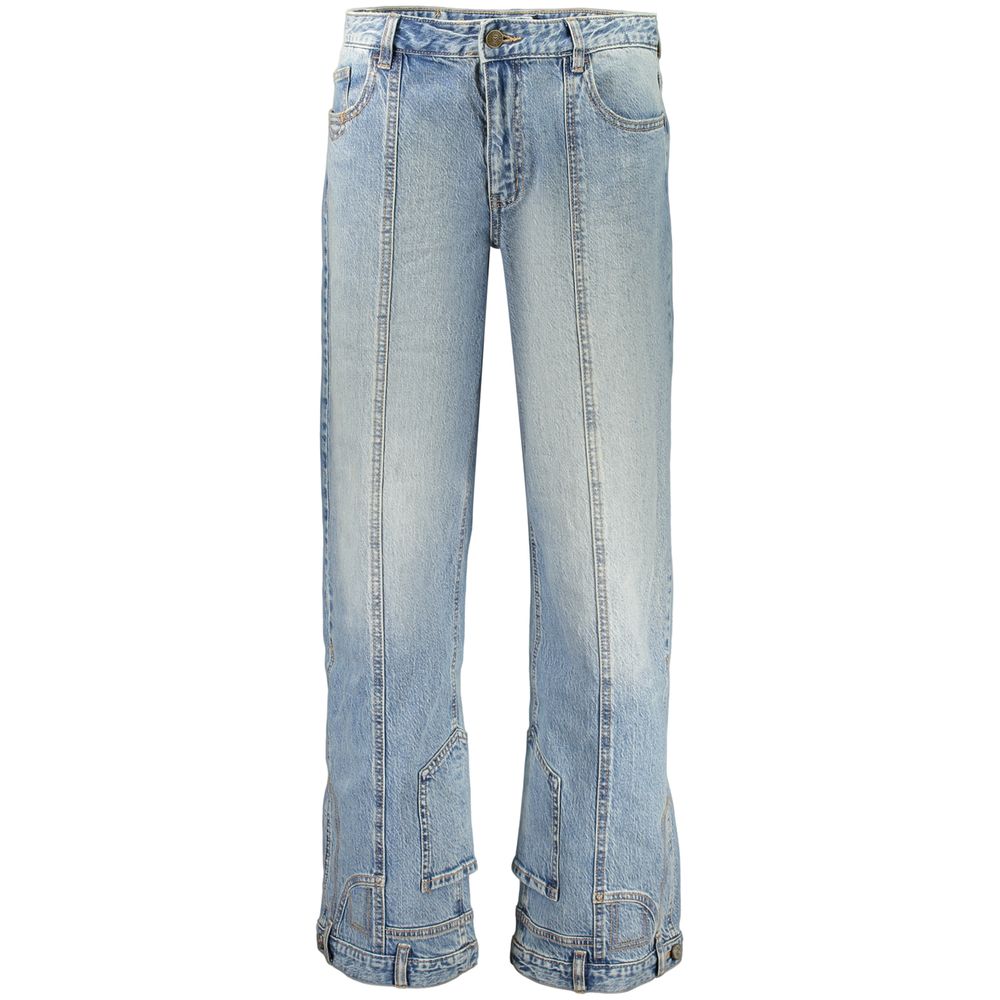 Desigual Azzurro Cotton Womens Jeans