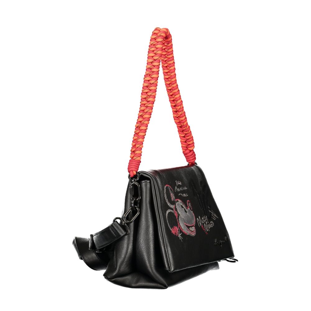 Desigual Black Poliuretano Womens Bag