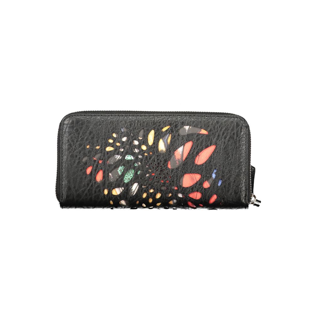 Desigual Nero Polyurethane Womens Wallet