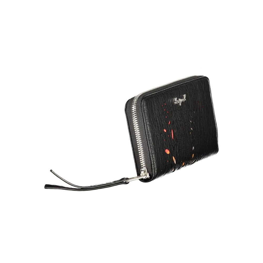 Desigual Nero Polyurethane Womens Wallet