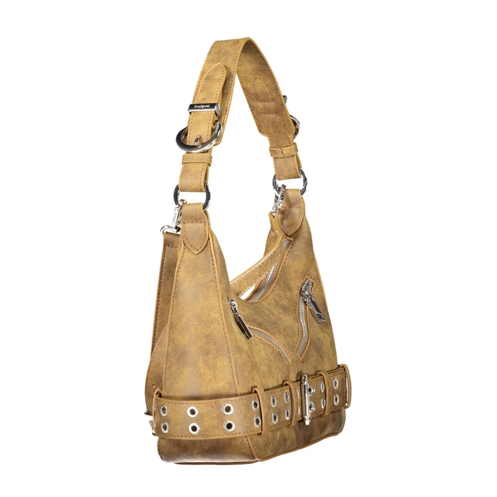 Desigual Brown Polyurethane Women Bag