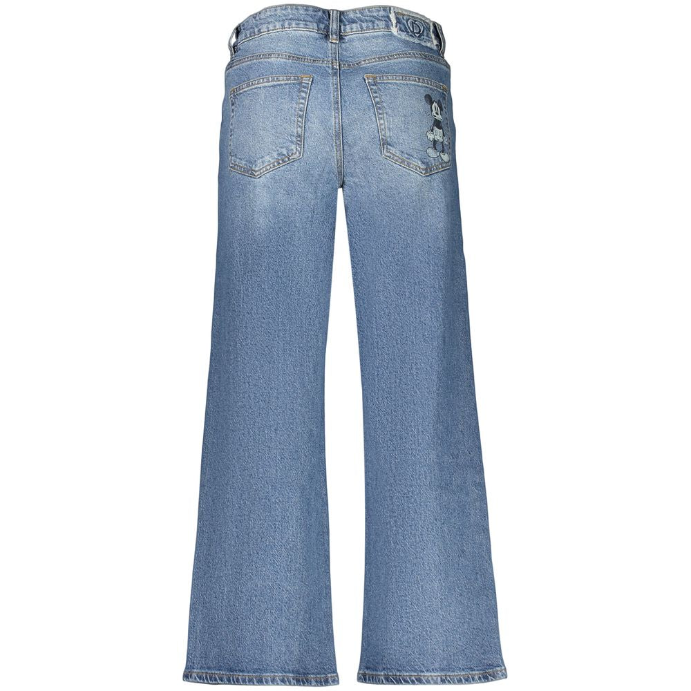 Desigual Blue Cotton Women's Jeans