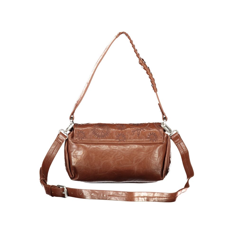 Desigual Brown Polyurethane Womens Bag
