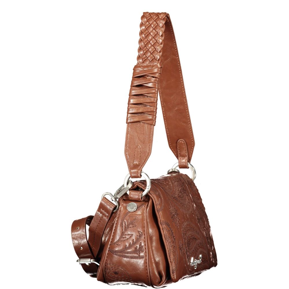 Desigual Brown Polyurethane Womens Bag