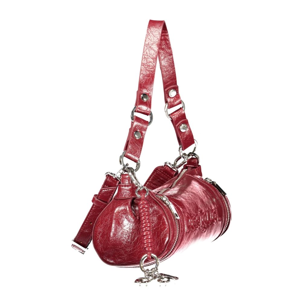 Desigual Rosso Polyurethane Women's Bag with Adjustable Shoulder Strap