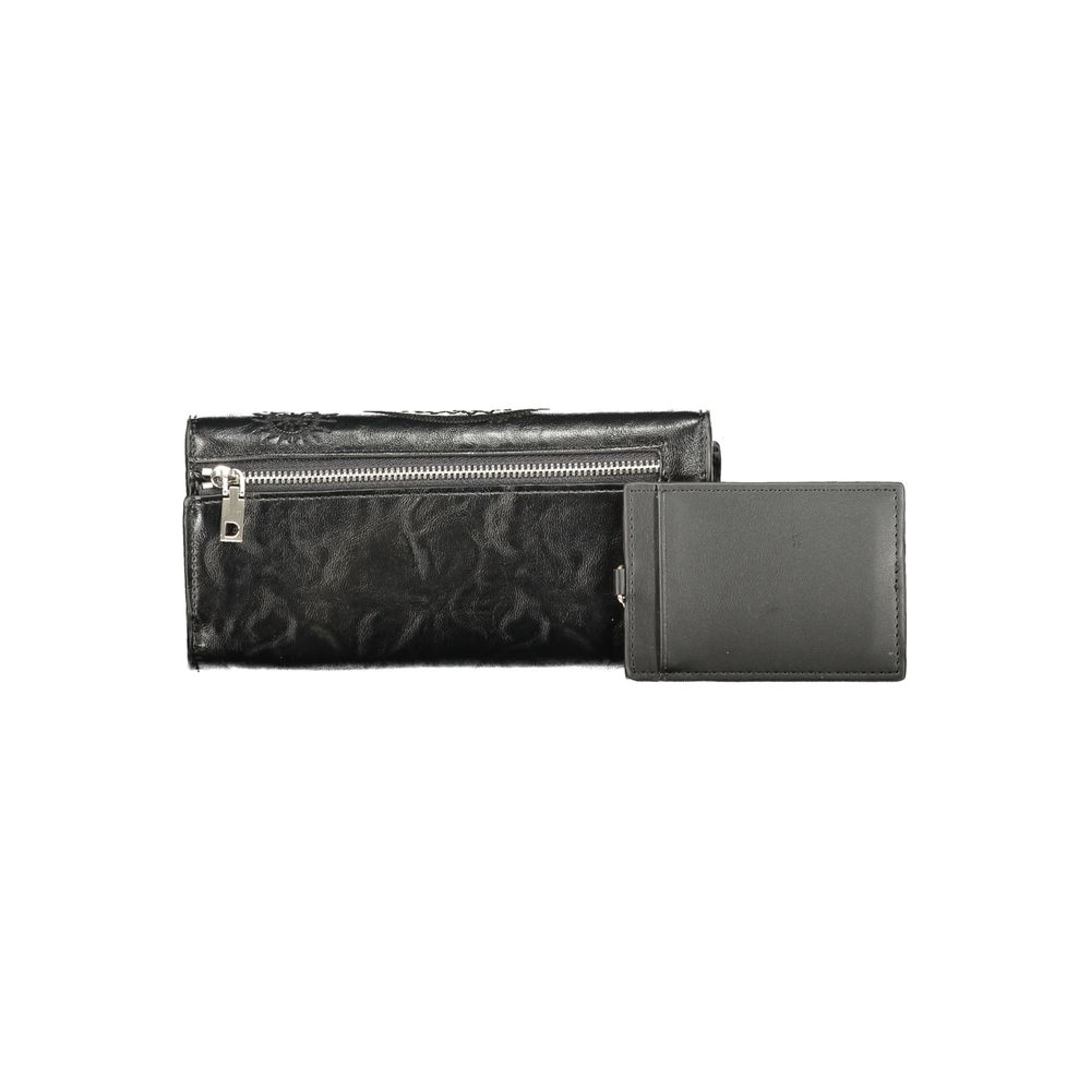 Desigual Black Polyurethane Women's Wallet