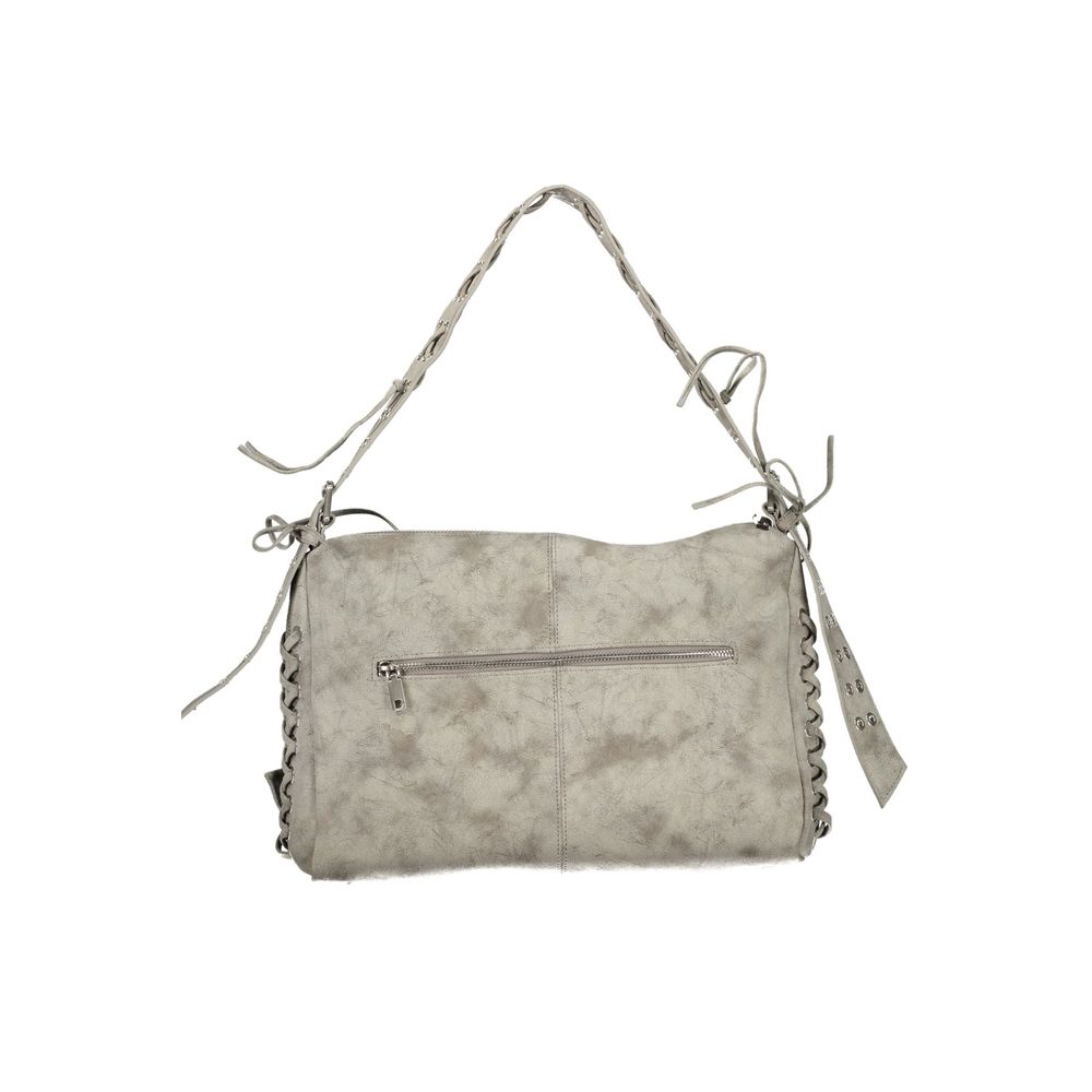 Desigual Gray Polyethylene Handbag