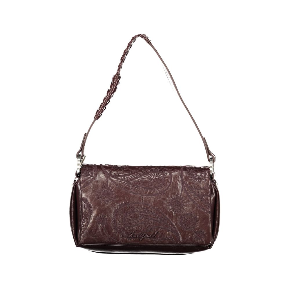 Desigual Brown Polyethylene Handbag