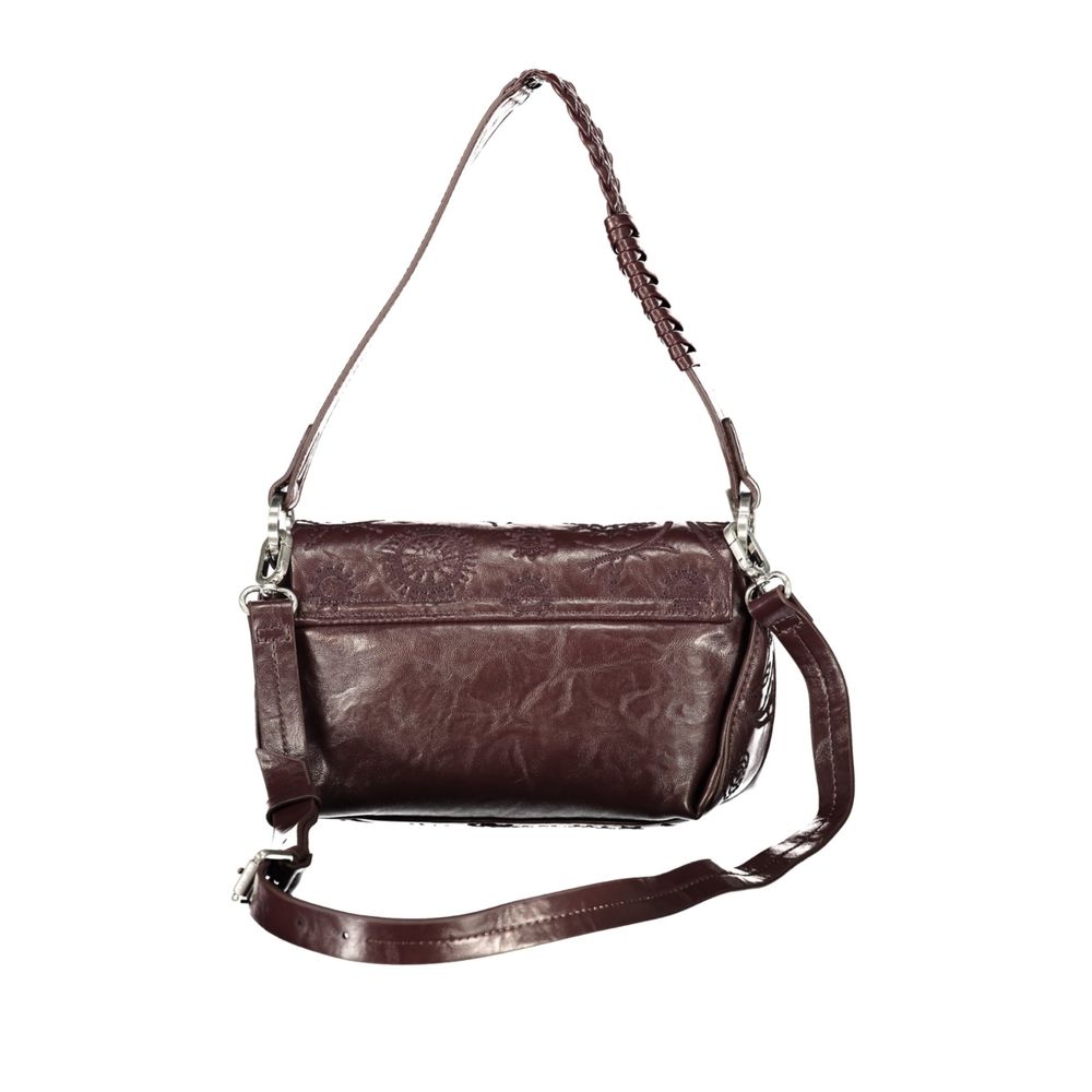 Desigual Brown Polyethylene Handbag